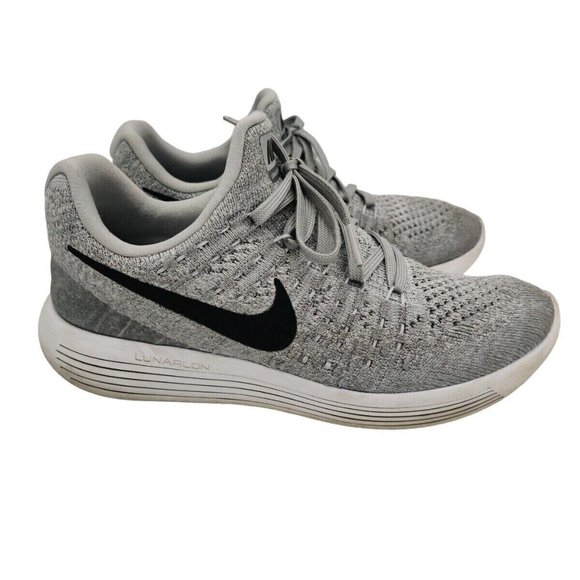 Nike Lunarepic Low Flyknit 2 Women's Running Shoes Wolf Gray 863780-002 Size 7 - Picture 6 of 10